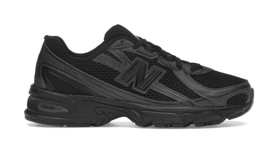 New Balance 740 Triple Black
