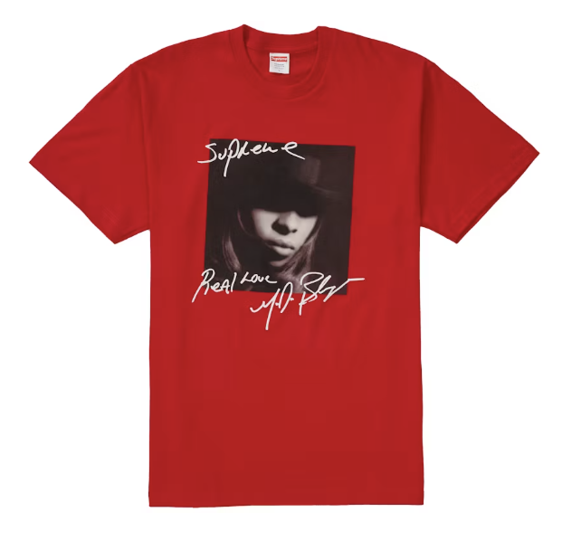 Supreme Mary J. Blige Tee Red