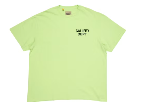 Gallery Dept. Souvenir T-Shirt Lime Green