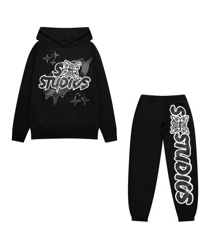 SB Studio Stain Bandz Sweatsuit Black