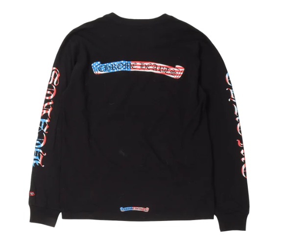 Chrome Hearts Matty Boy America Crewneck Sweatshirt Black