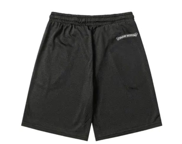 Chrome Hearts Mesh Varsity Shorts Black