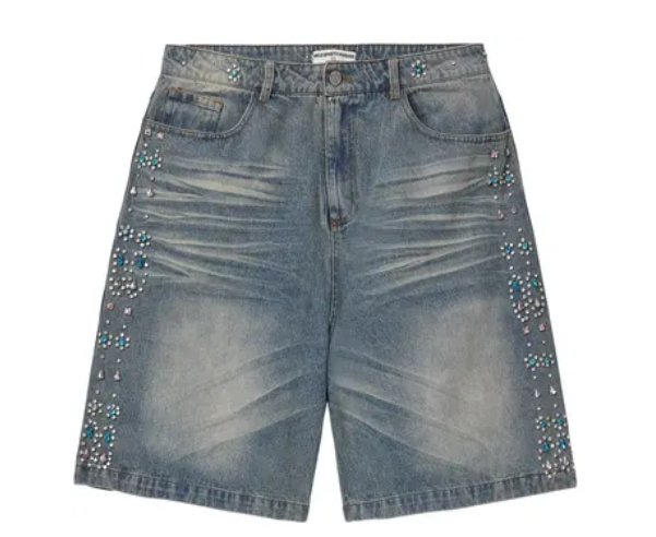 Vale Forever Candy Jorts Mid Blue