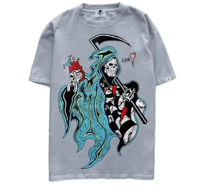 Warren Lotas Matty boy Reaper Tee Grey