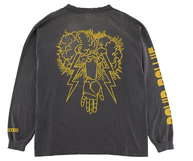 Saint Michael David Bowie Hunky Dory Long Sleeve Black