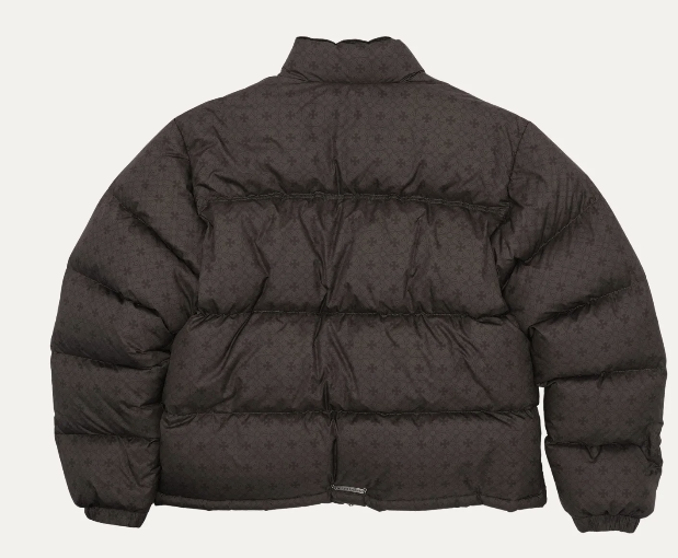 Chrome Hearts Stiff Monogram Puffer Jacket Black
