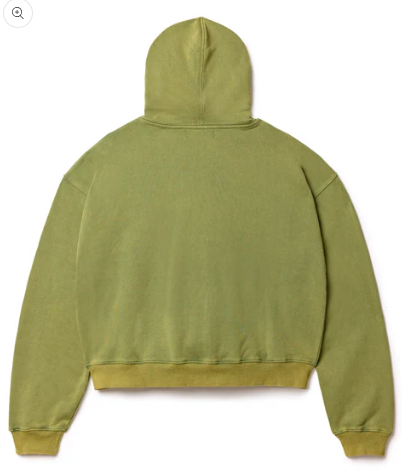 Vale Forever Olive Olympic Zip Up Hoodie