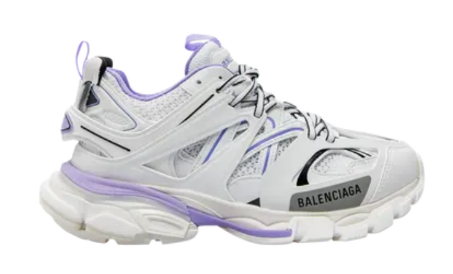 Balenciaga Wmns Track Sneaker White Lilac