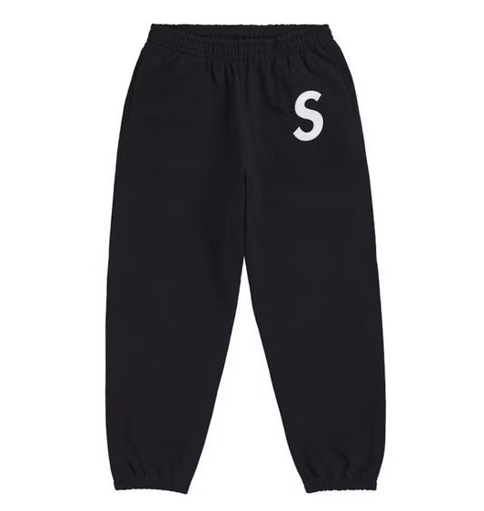 Supreme S Logo Sweatpant (FW24) Black
