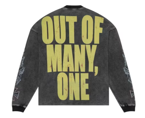 Godspeed Long Lonely Road L/S Thermal Tee Grey Wash