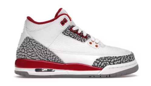 Jordan 3 Retro Cardinal (GS)