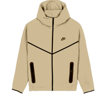 Nike Tech Full-Zip Windrunner Hoodie & Pants Neutral Olive Black