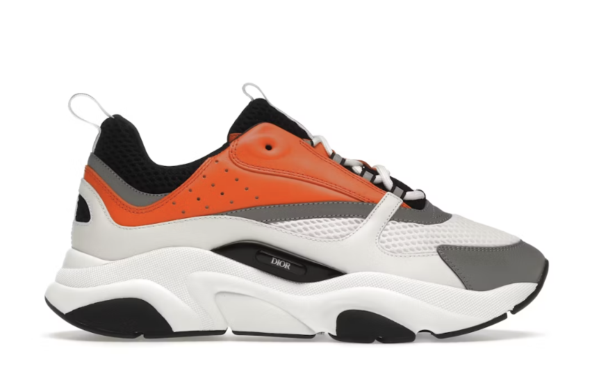 Dior B22 Orange White