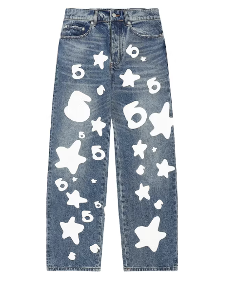 Sp5der Beluga Wash Denim Light Indigo Wash