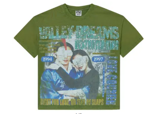 Vale Forever Robot Bling Tee Green