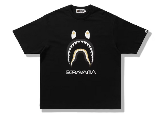 BAPE x Hajime Sorayama Shark Tee Black
