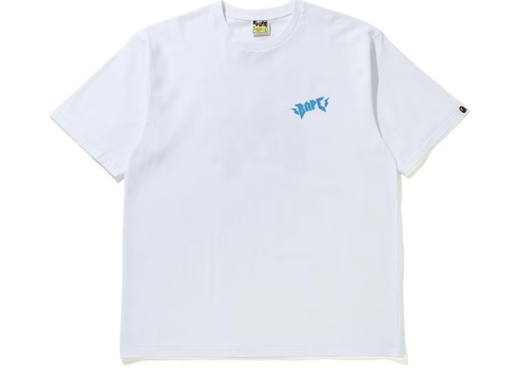 BAPE Baby Milo Rock Band Relaxed Fit Tee White