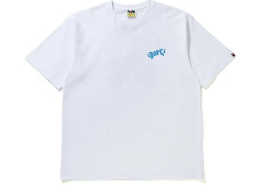 BAPE Baby Milo Rock Band Relaxed Fit Tee White