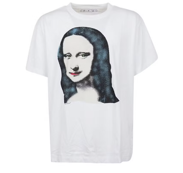 OFF-WHITE Mona Lisa Over T-Shirt White