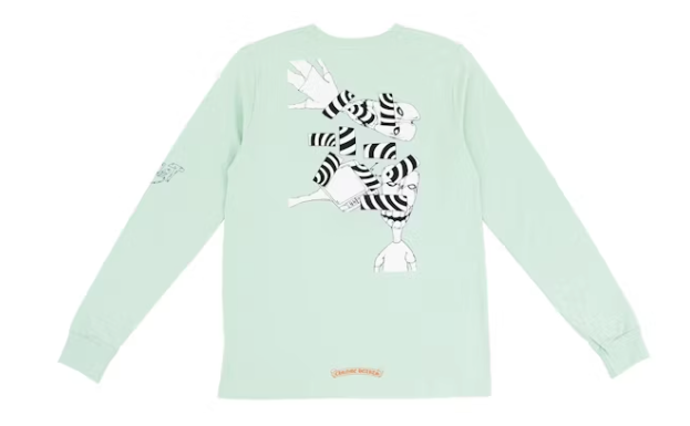 Chrome Hearts Matty Boy Lust Longsleeve T-Shirt Seafoam