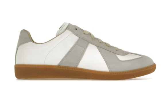 Maison Margiela Replica German Army Trainer GAT White Grey