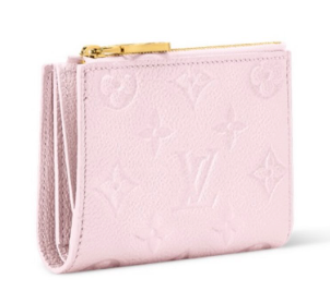 Louis Vuitton Lisa Wallet Snowy Pearl Monogram Empreinte Leather