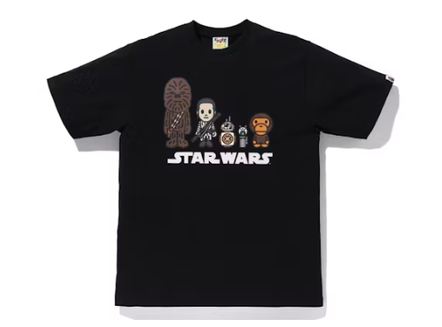 BAPE x Star Wars Republic Tee Black