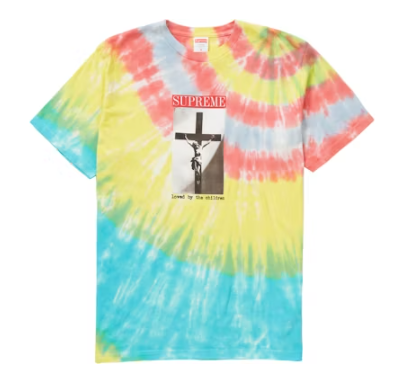 Supreme Loved By The Children Tee Tie Dye