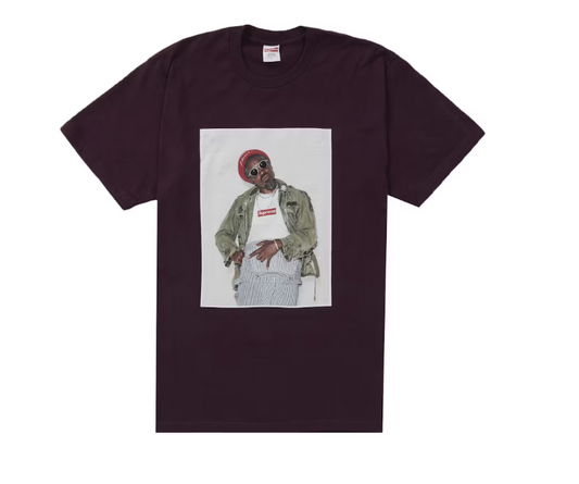 Supreme André 3000 Tee Eggplant