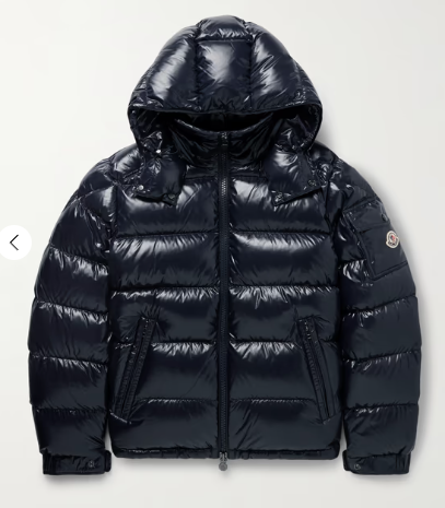 Moncler Maya Short Down Jacket Night Navy Blue