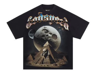 Godspeed Planet Giza T-Shirt Washed Black