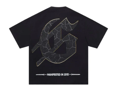 Godspeed Planet Giza T-Shirt Washed Black