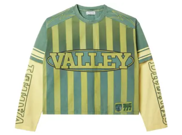 Vale Forever Hulk Jersey Long Sleeve T-Shirt Green