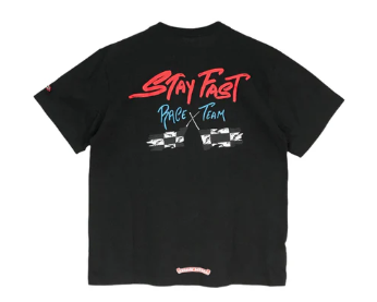 Chrome Hearts Stay Fast Short Sleeve T-Shirt Black