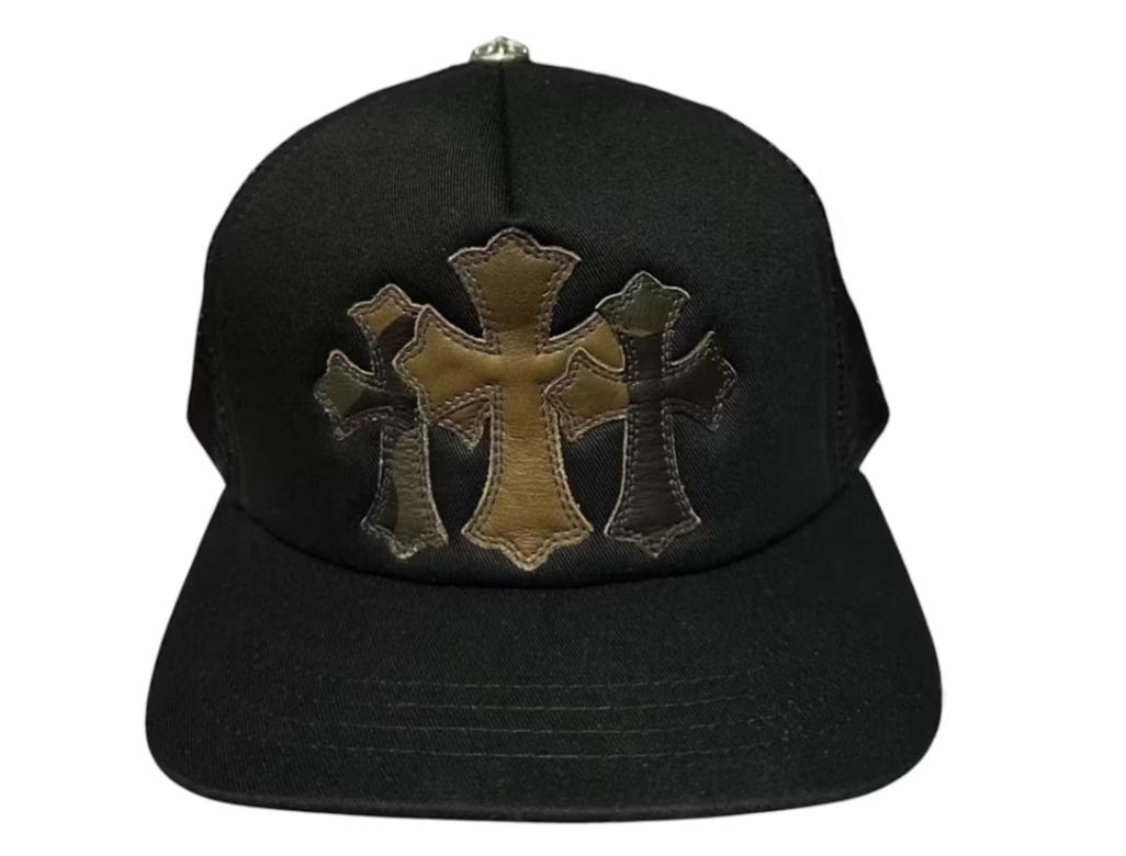 Chrome Hearts Cemetery Trucker Hat Camo/Black