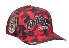 Godspeed Red Camo Trucker Hat