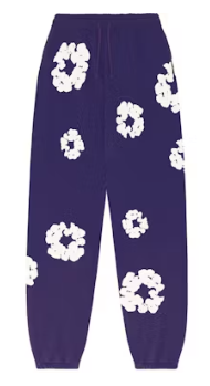 Denim Tears The Cotton Wreath Sweatpants Purple