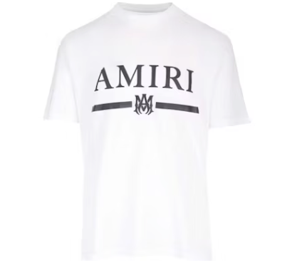 AMIRI MA Bar Logo T-shirt White