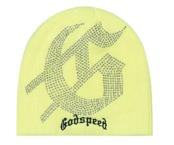 Godspeed G Logo Studded Beanie Volt