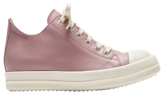 Rick Owens Lido Low Sneaks Dusty Pink