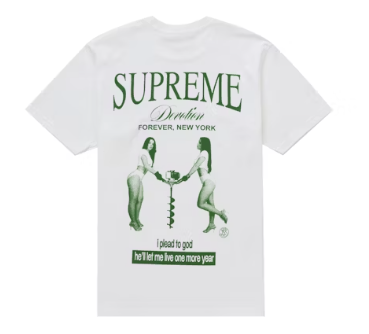 Supreme Devotion Tee White