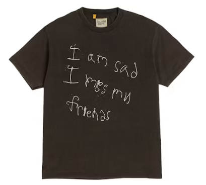 Gallery Dept. I Am Sad S/S T-Shirt Black