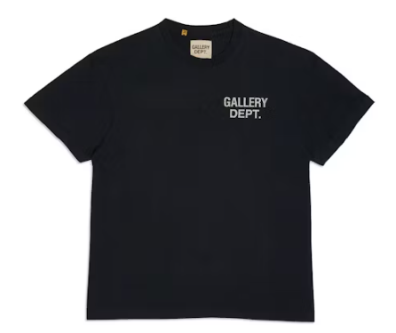 Gallery Dept. Souvenir T-Shirt Black White