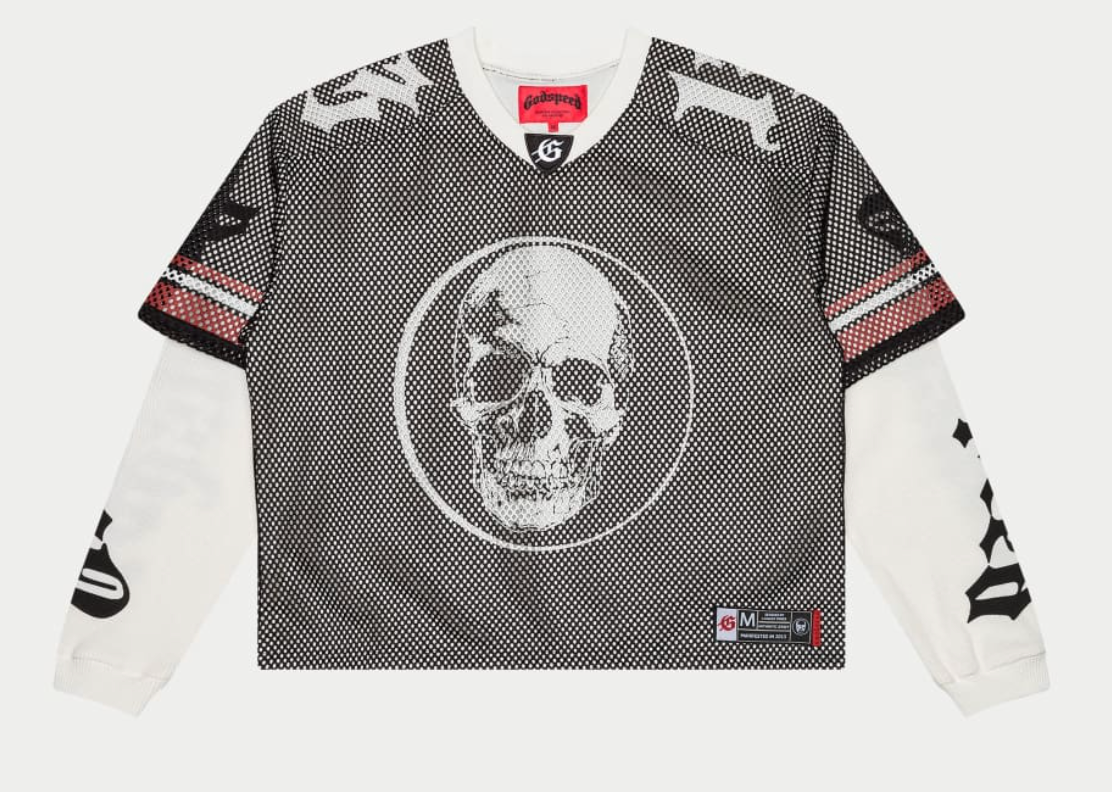 Godspeed TD Layered Jersey (Black/White/Red)