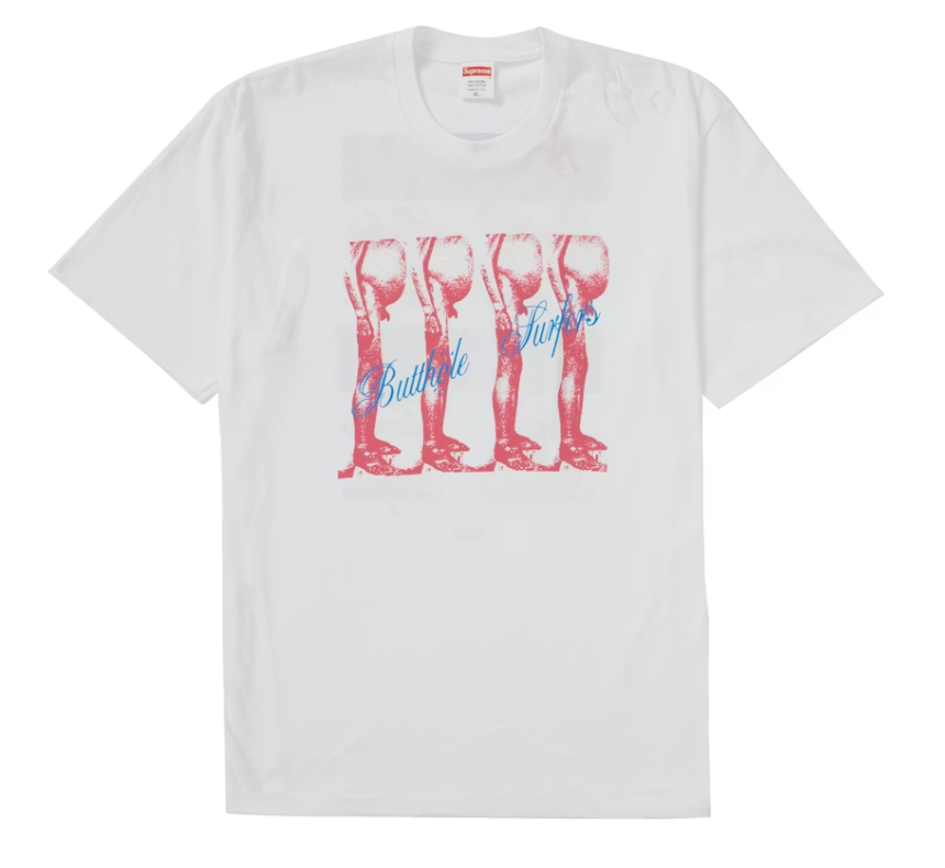 Supreme Butthole Surfers Tee White