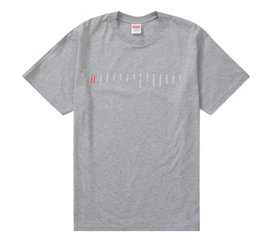 Supreme Location Tee Heather Grey