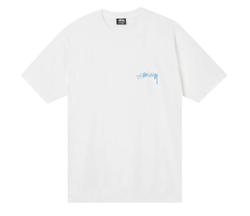 Stussy Statue Pigment Dyed Tee Natural