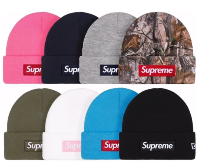 Supreme New Era Box Logo Beanie FW25