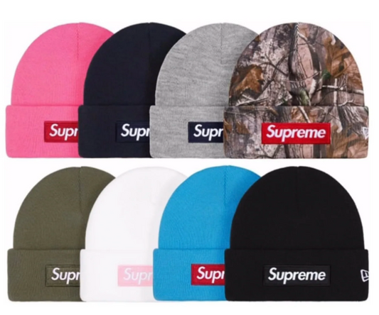 Supreme New Era Box Logo Beanie FW25