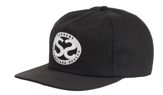Supreme Double S 5-Panel Black
